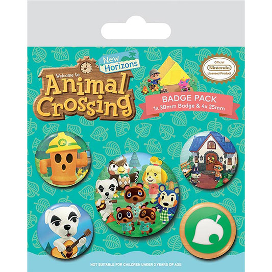 Animal Crossing (Islander) Badge Pack - Inspire Newquay