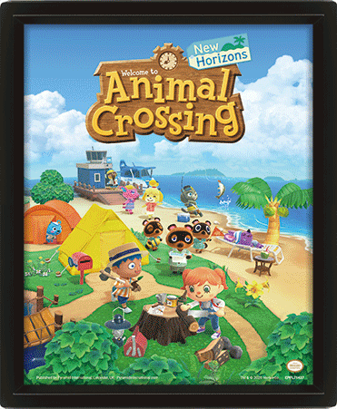 Animal Crossing (New Horizons) - Framed - Inspire Newquay