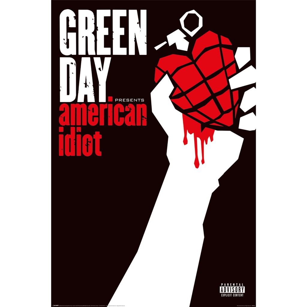 Green Day American Idiot Album Maxi Poster Inspire Newquay Green day american idiot album maxi poster inspire newquay