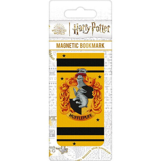 Harry Potter (Colourful Crest Hufflepuff) Magnetic Bookmark - Inspire Newquay