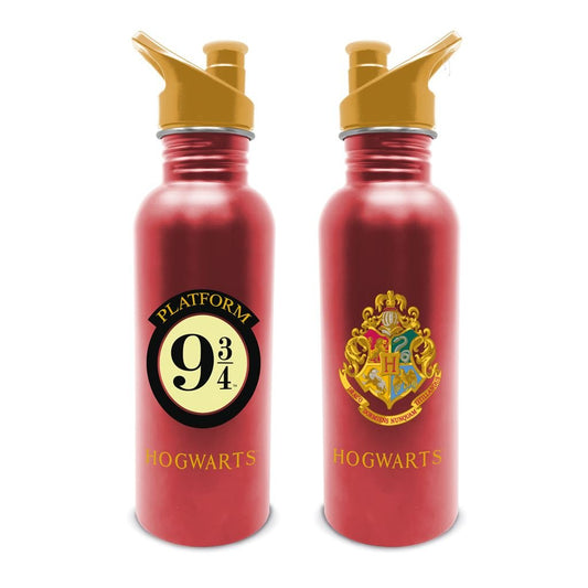 Harry Potter (Platform 9 3/4 ) 25Oz/700ml Metal Canteen Drinks Bottle - Inspire Newquay