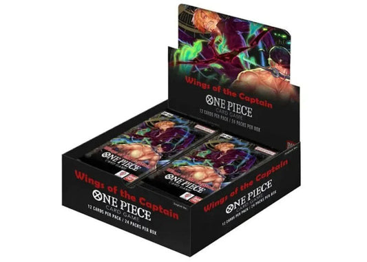 One Piece Card Game: Booster Box - Wings of the Captain (24 Packs) - Inspire Newquay
