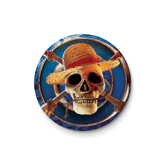 One Piece Live Action (Straw Hat Logo Icon) 25mm Button Badge - Inspire Newquay