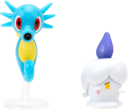 Pokémon Battle Figure - Horsea and Litwick - Inspire Newquay