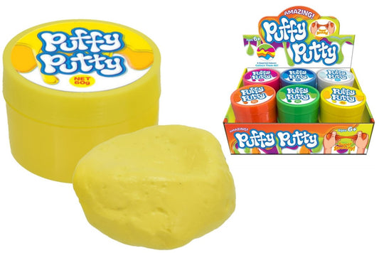 Puffy Putty Slime 60G ( Assorted Colours ) - Inspire Newquay