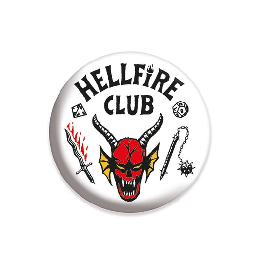 Stranger Things 4 (Hellfire Club) Badge - Inspire Newquay