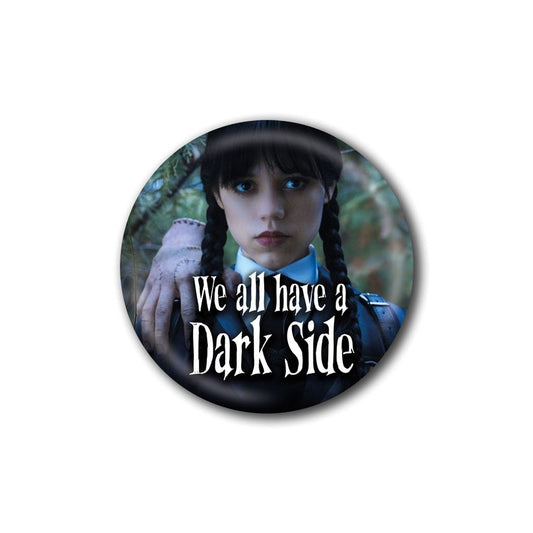 Wednesday (Dark Side) Badge - Inspire Newquay