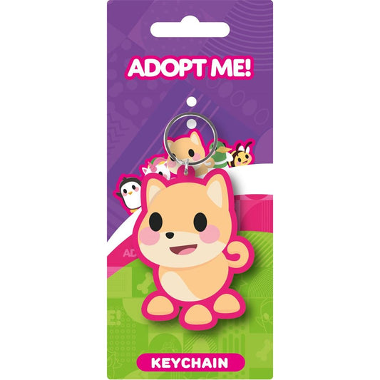 Adopt Me Dog Pvc Keychain - Inspire Newquay