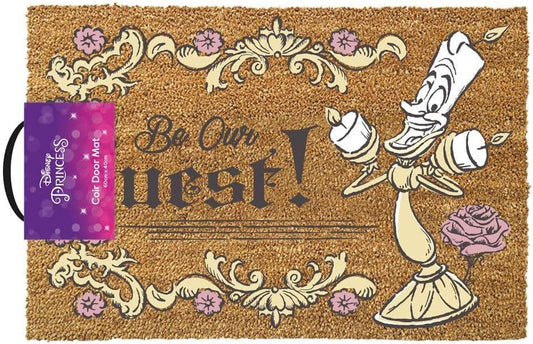 Beauty And The Beast (Be Our Guest) Doormat - Inspire Newquay