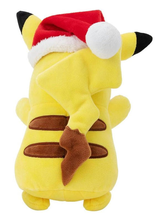 Pokemon 8" Holiday Pikachu Santa Hat Plush - Inspire Newquay