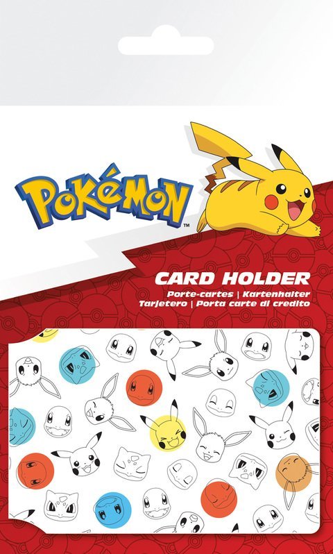 Pokémon: Face Pattern Card Holder - Inspire Newquay
