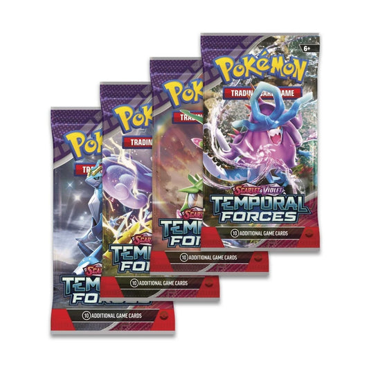 PRE ORDER Pokemon TCG: Scarlet and Violet - Temporal Forces Booster Pack - Inspire Newquay