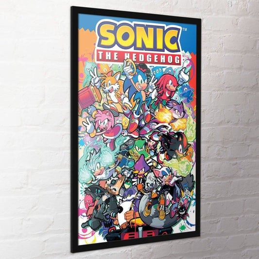 Sonic The Hedgehog (Sonic Comic Characters) 61 X 91.5cm Maxi Poster - Inspire Newquay