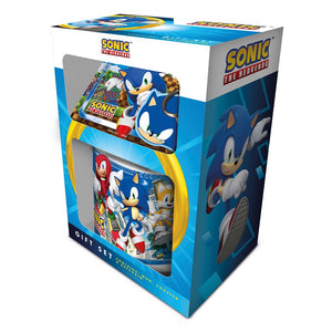 Sonic The Hedgehog (Speed Freaks) Gift Set (Mug, Coaster & Keychain) - Inspire Newquay Sonic The Hedgehog (Speed Freaks) Gift Set (Mug, Coaster & Keychain) - Inspire Newquay