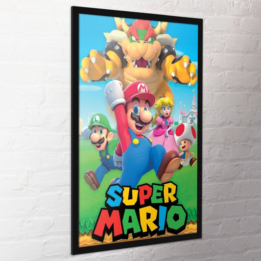 Super Mario (Character Montage) 60 x 80cm Maxi Poster - Inspire Newquay
