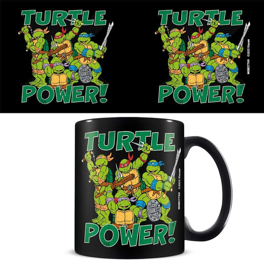 Teenage Mutant Ninja Turtles (Classic) Black Mug - Inspire Newquay