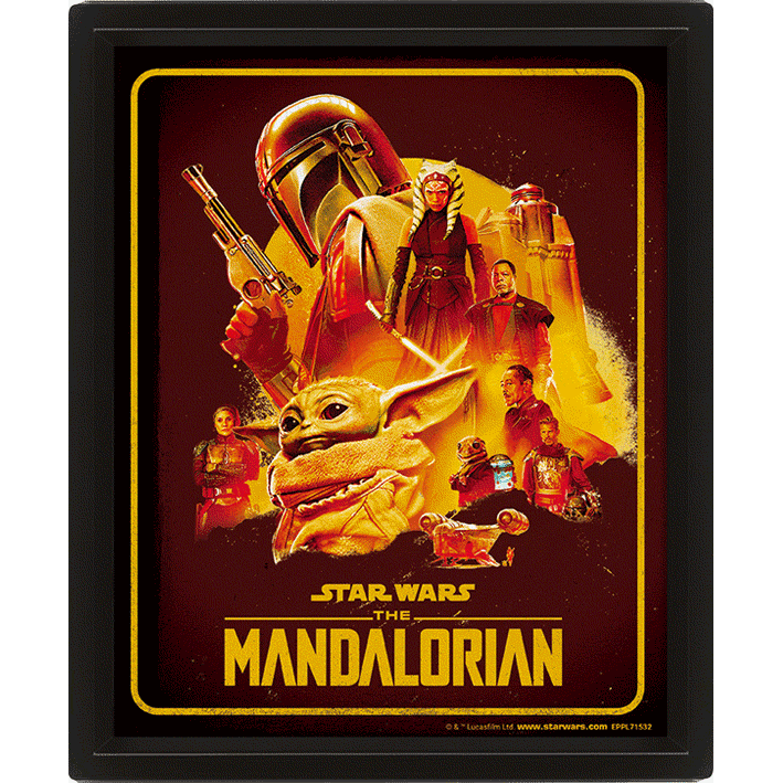 Poster Star Wars The Mandalorian Nightfall 61x91,5cm