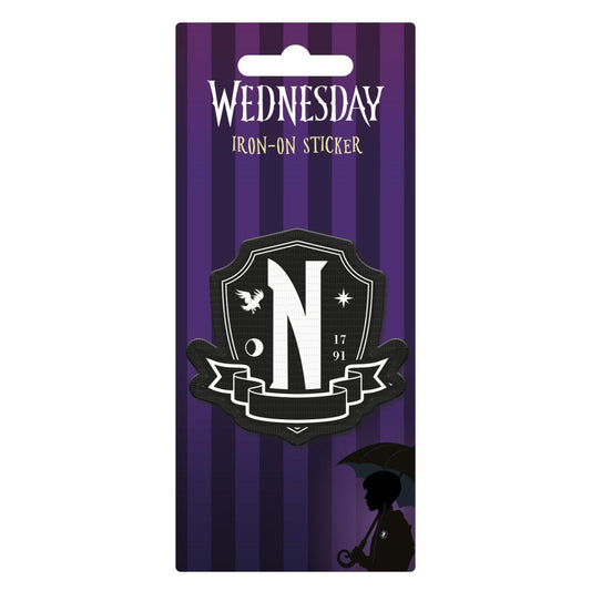 Wednesday (Nevermore) Iron-On Sticker - Inspire Newquay