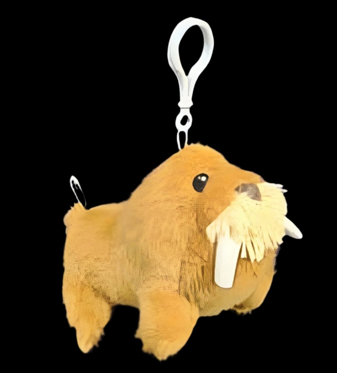 12cm Eco Plush Walrus Bag Clip - Inspire Newquay