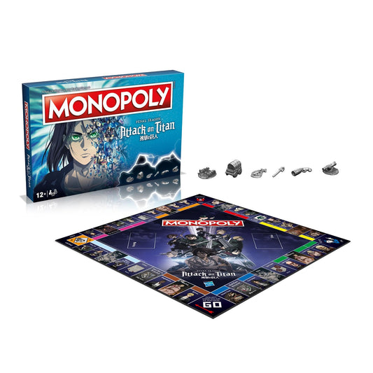 Attack on Titan The Final Season Monopoly Board Game - Inspire Newquay