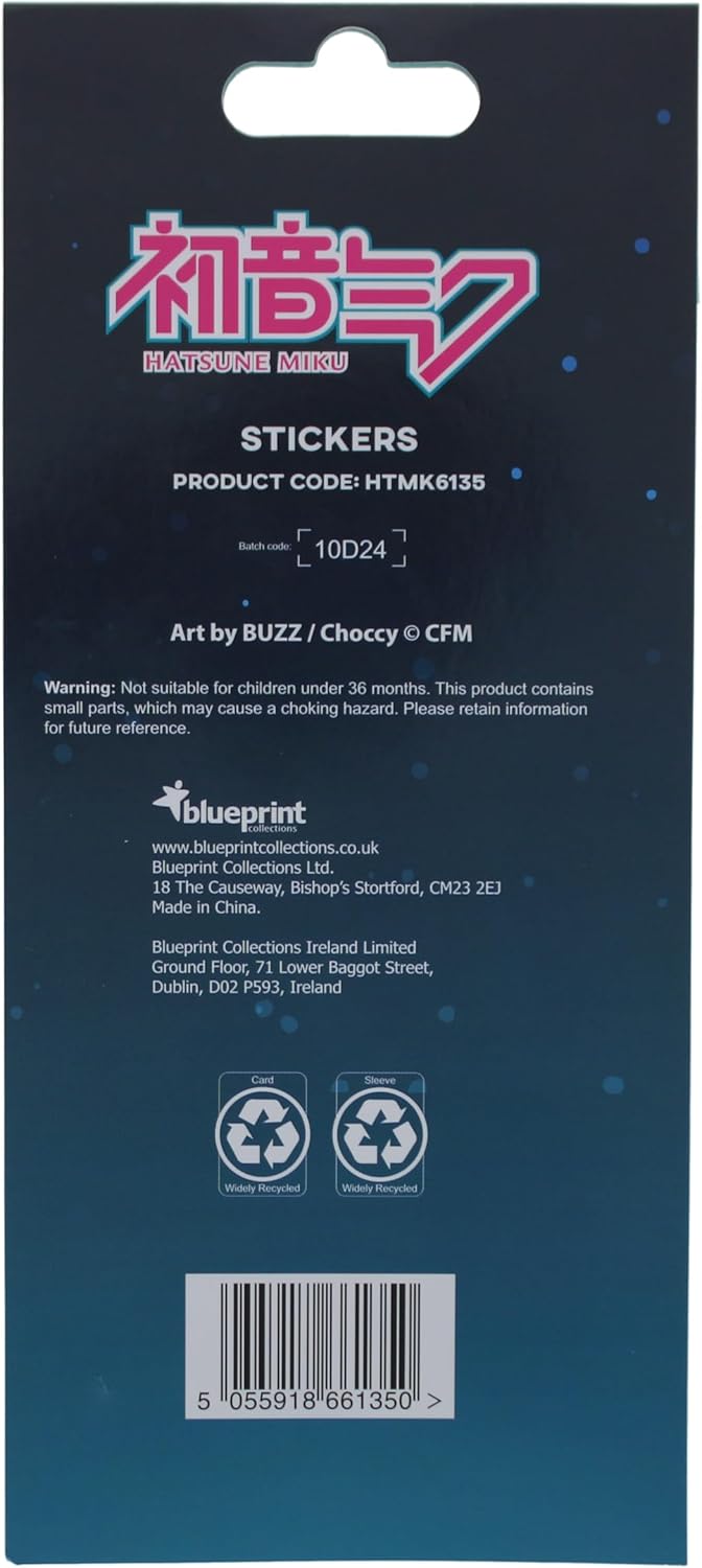 Hatsune Miku Mini Sticker Packs