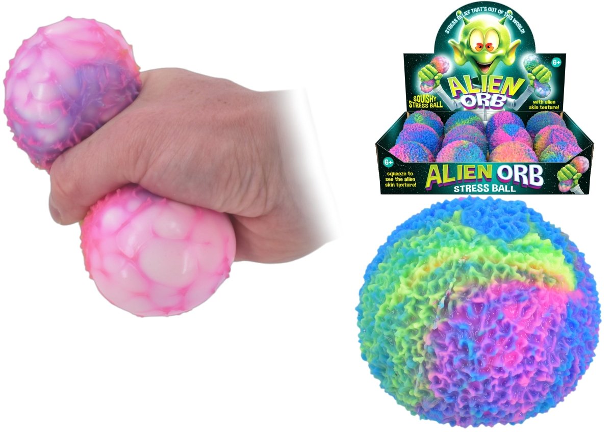 8cm Alien Orb Stress Ball (1 pc) - Inspire Newquay