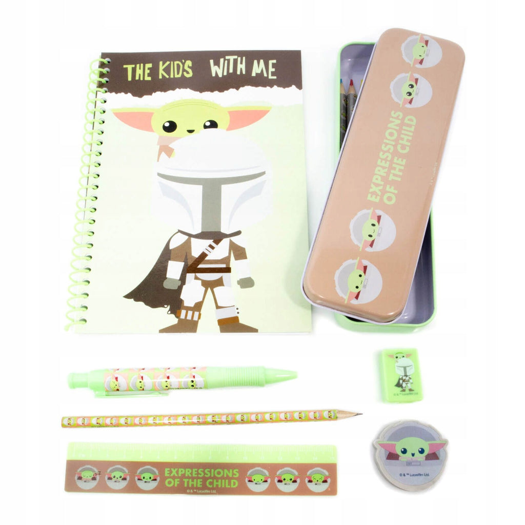Star Wars: The Mandalorian (Expressions Of The Child) Bumper Stationery Set