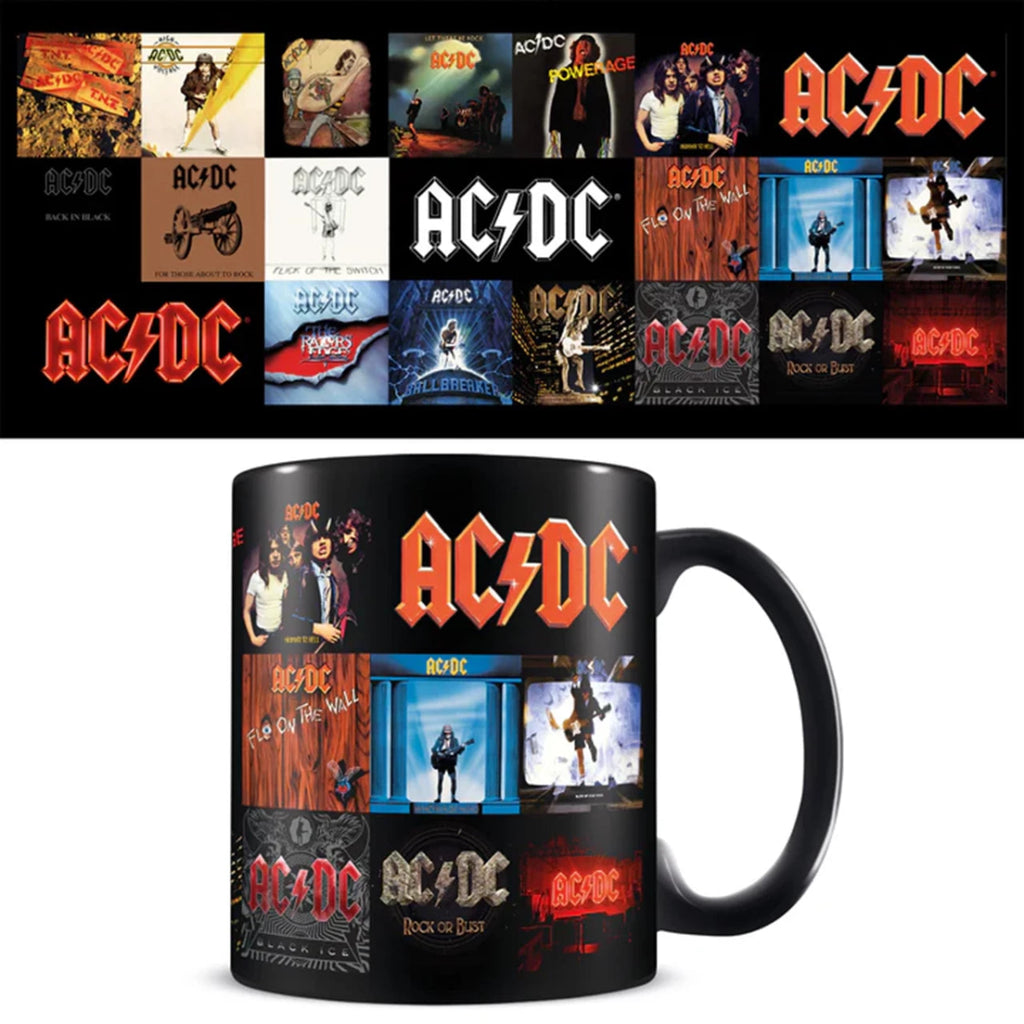 AC/DC Mug, Coaster & Keychain Set - Inspire Newquay