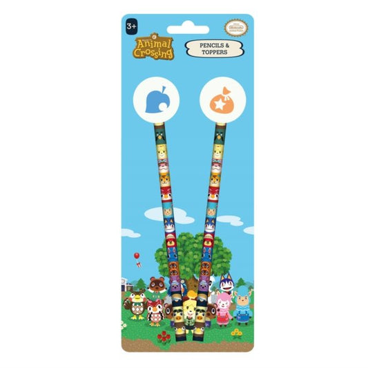 Animal Crossing Villager Squares Pencils & Toppers - Inspire Newquay