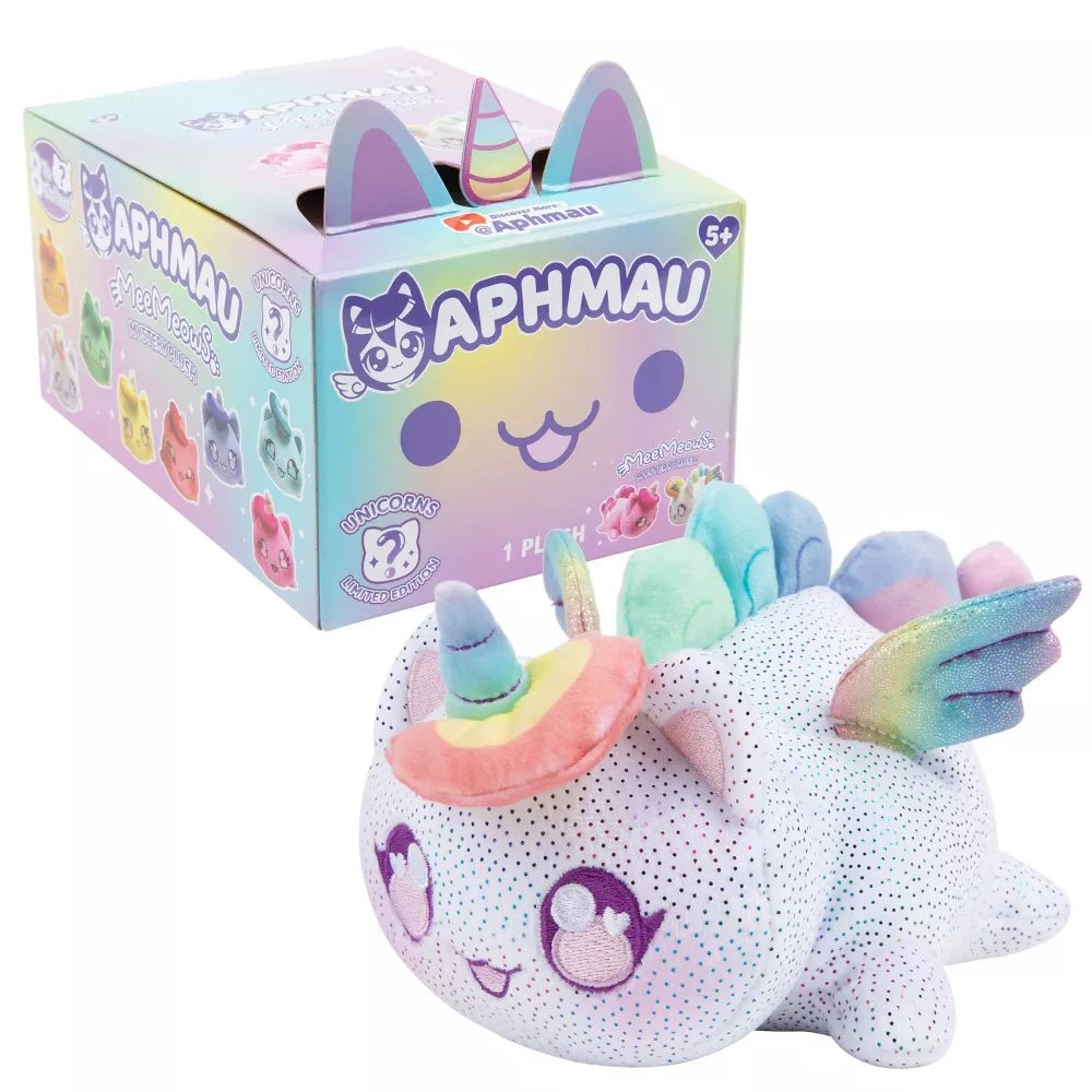 Aphmau MeeMeows Mystery Plush: Unicorn Series (1 Supplied) - Inspire Newquay