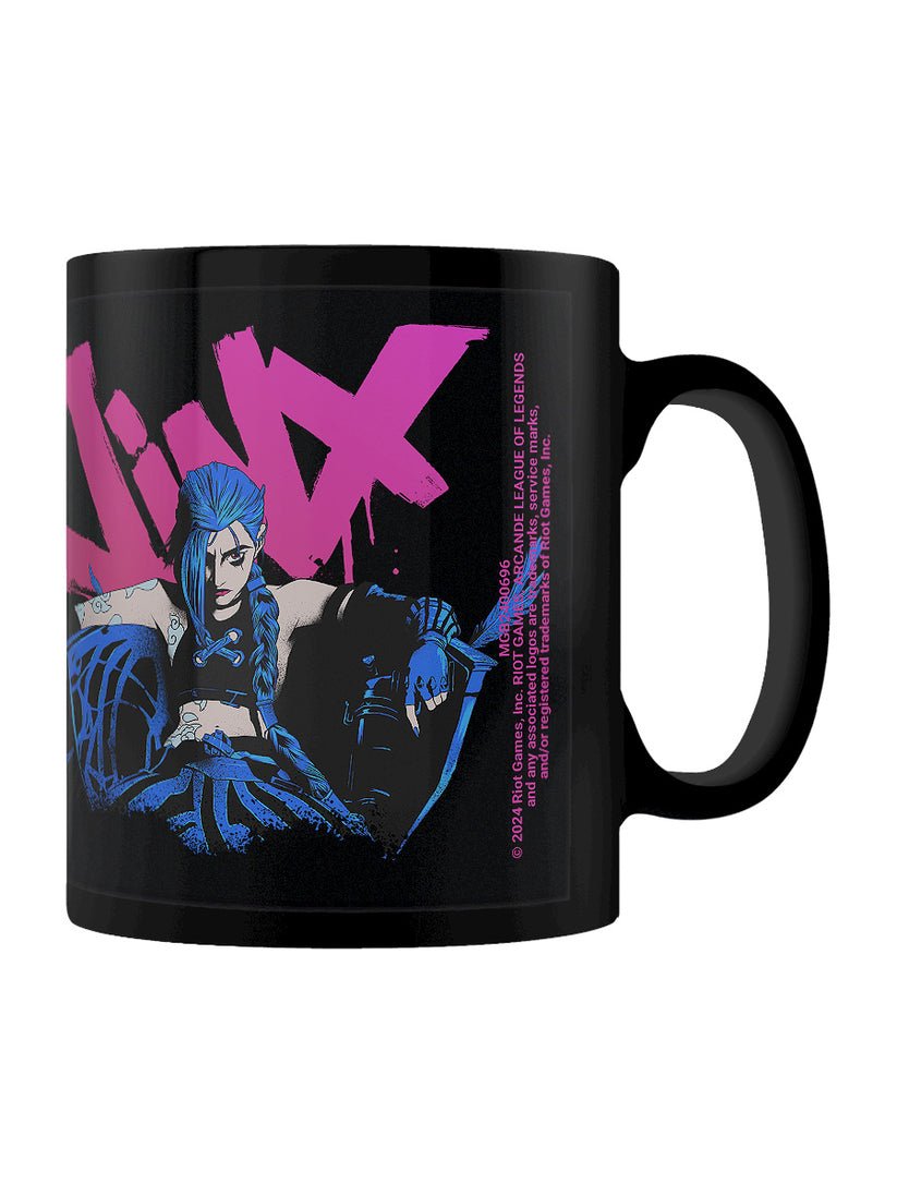 Arcane (Jinx) Black Pod Mug - Inspire Newquay