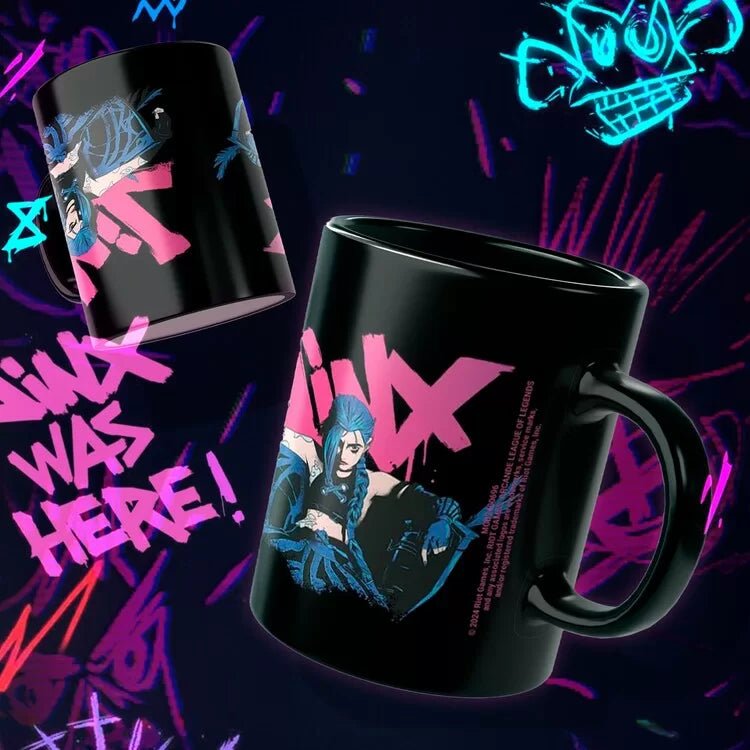 Arcane (Jinx) Black Pod Mug - Inspire Newquay