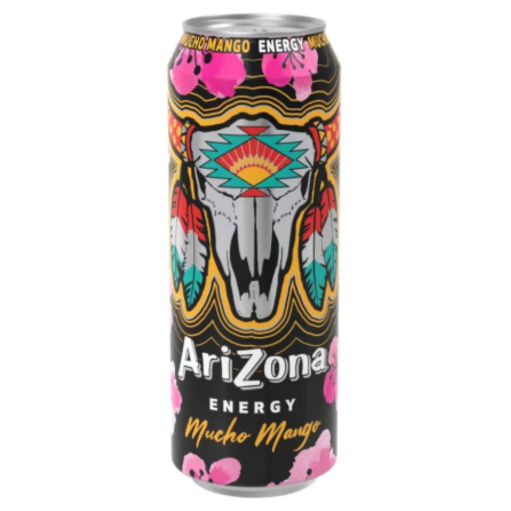 Arizona Energy Mucho Mango 500ml BBE APRIL 2026 - Inspire Newquay