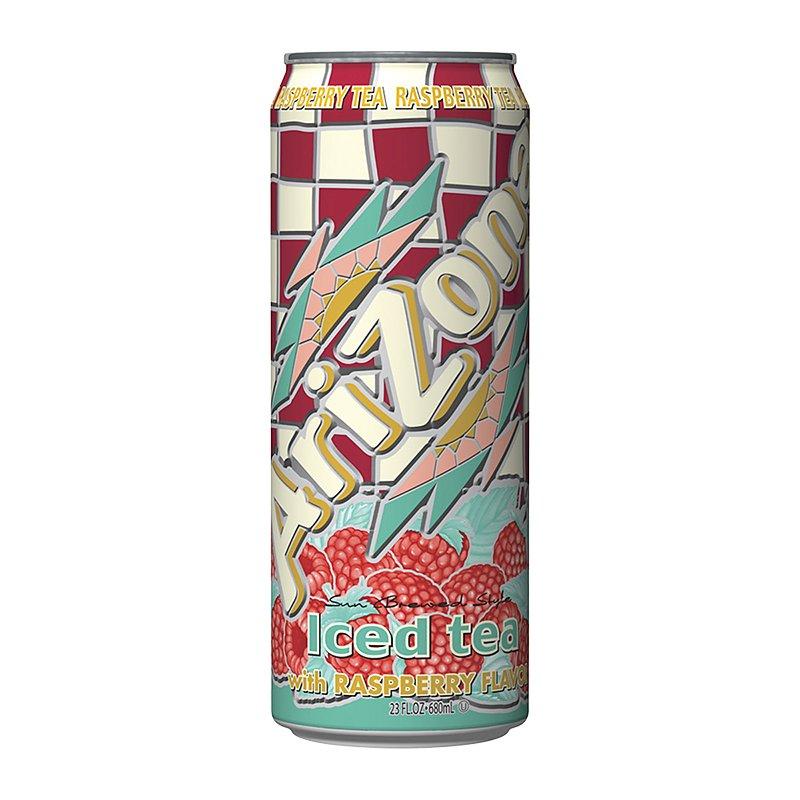 Arizona Sun Brewed Style Iced Tea with Raspberry Flavour 650ml - Inspire Newquay