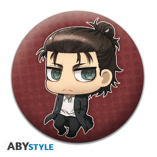 ATTACK ON TITAN - Badge Pack - Chibi characters - Inspire Newquay