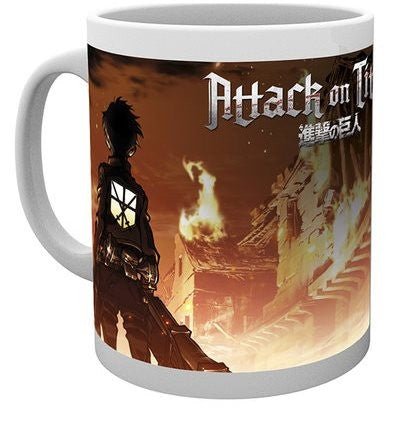 Attack on Titan - Mug 300 ml / 10 oz - Key Art - Inspire Newquay