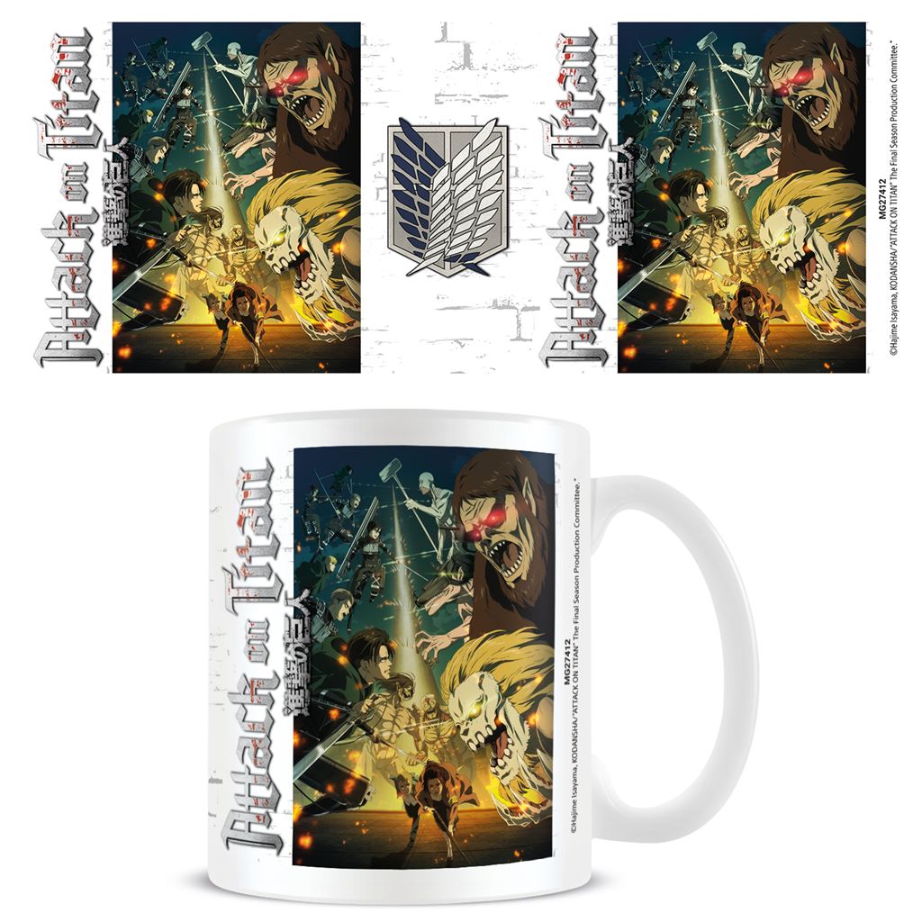 Attack On Titan S4 (Special Ops Squad Vs Titans) Mug - Inspire Newquay