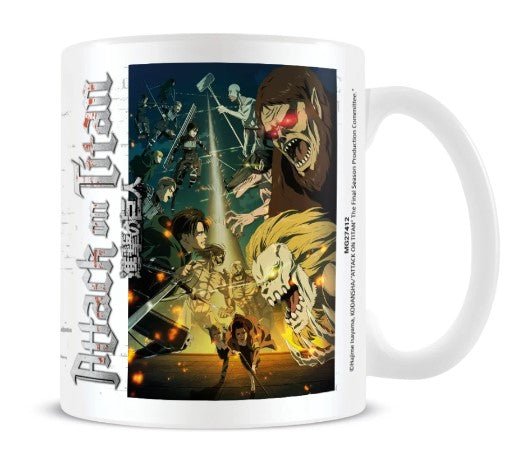 Attack On Titan S4 (Special Ops Squad Vs Titans) Mug - Inspire Newquay