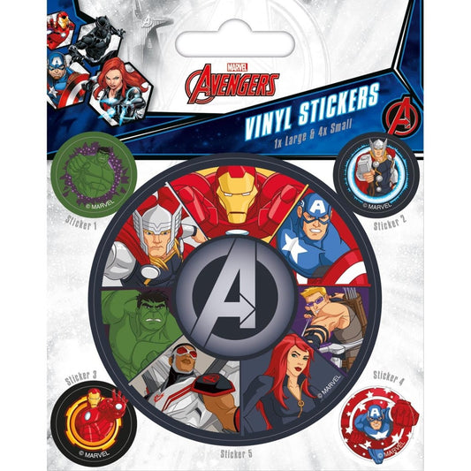 Avengers Vinyl Stickers - Inspire Newquay