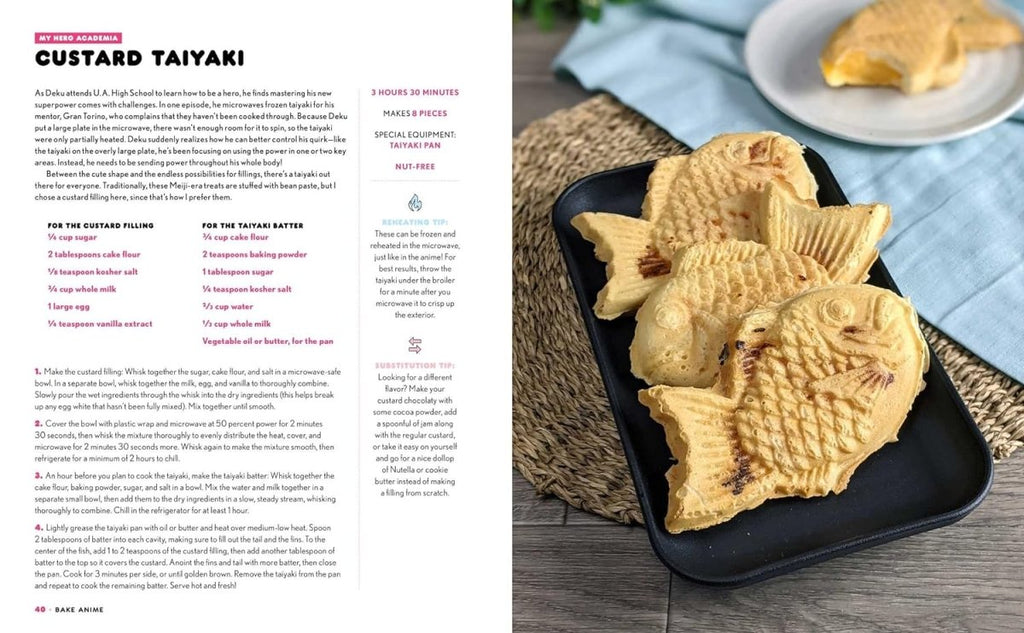 Bake Anime: 75 Sweet Recipes Spotted In―and Inspired by―Your Favorite Anime - Inspire Newquay