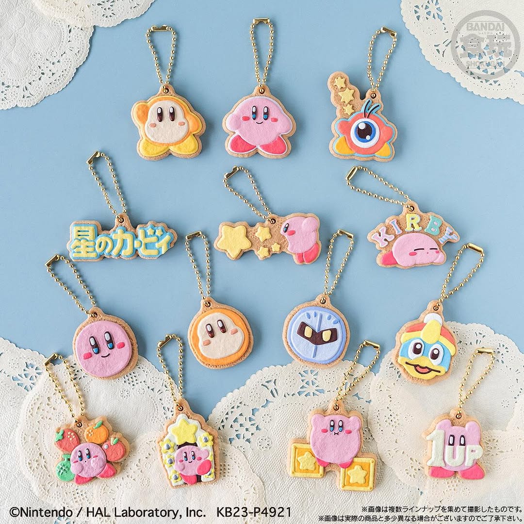 Bandai Shokugan: Kirby: Charm: Cookie Charmcot (1 RANDOM Pc) - Inspire Newquay