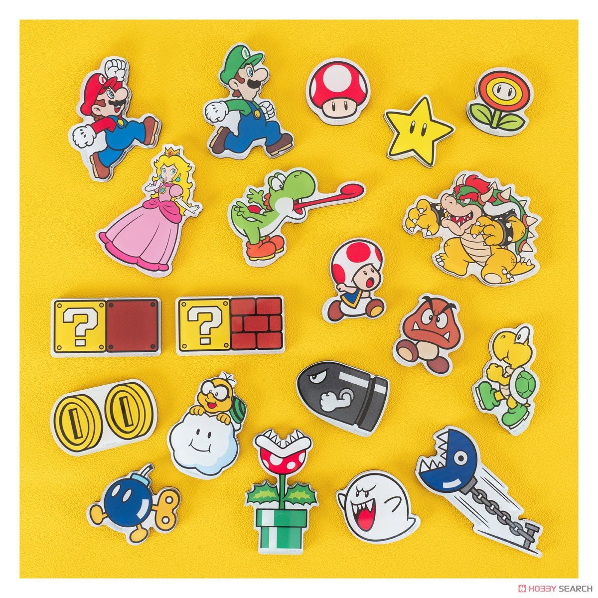 Bandai Shokugan: Super Mario: Magnet: Charamagnets (1 RANDOM Pcs) - Inspire Newquay