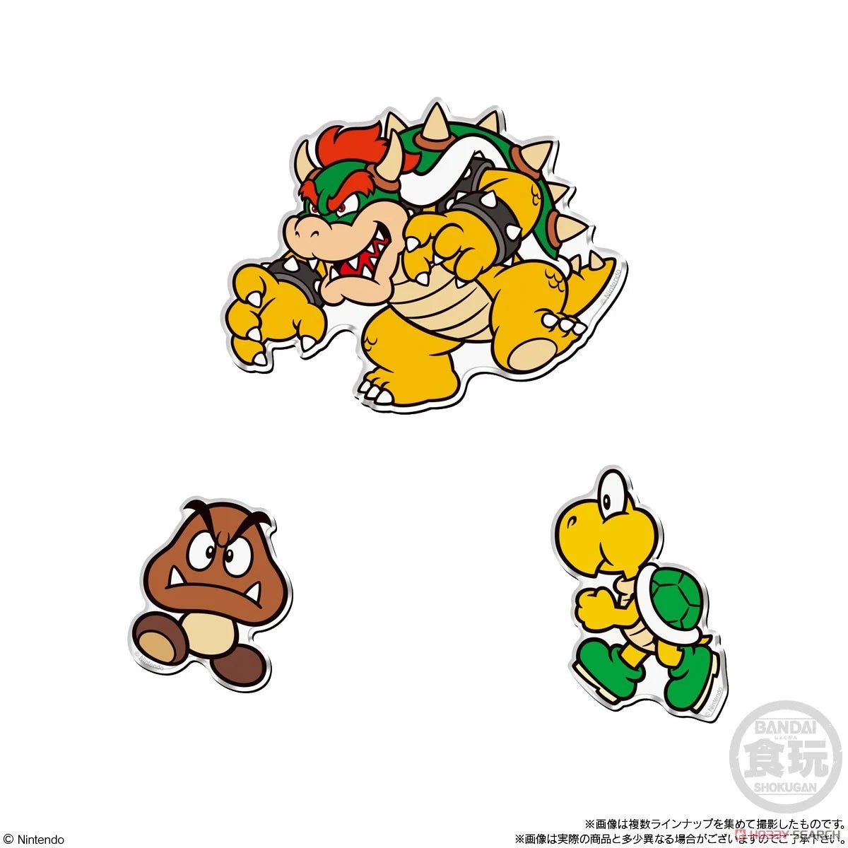 Bandai Shokugan: Super Mario: Magnet: Charamagnets (1 RANDOM Pcs) - Inspire Newquay