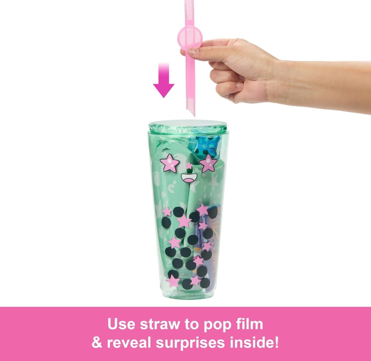 Barbie Pop Reveal Bubble Tea Series Green Tea Doll with 8 Surprises (Styles may vary) - Inspire Newquay