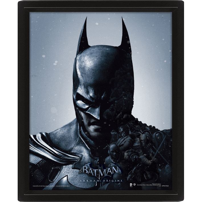 Batman Arkham 3D Poster - Inspire Newquay