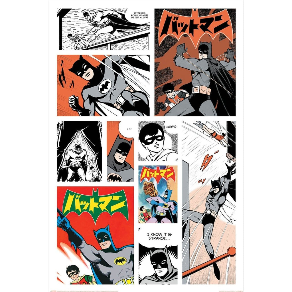 Batman (Bat - Manga) Maxi Poster - Inspire Newquay