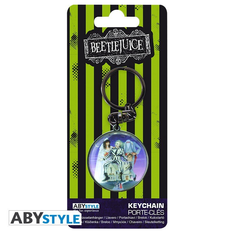 BEETLEJUICE - Keychain "Beetlejuice and Maitland couple" - Inspire Newquay