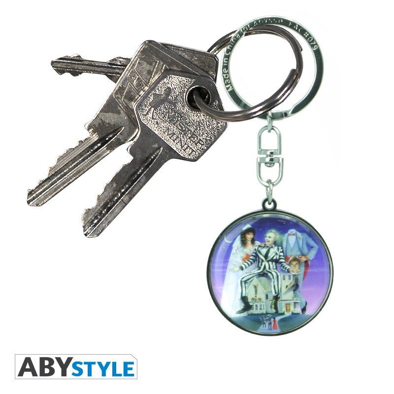 BEETLEJUICE - Keychain "Beetlejuice and Maitland couple" - Inspire Newquay