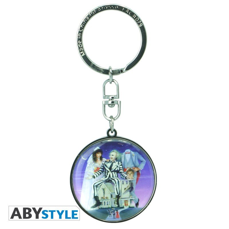 BEETLEJUICE - Keychain "Beetlejuice and Maitland couple" - Inspire Newquay