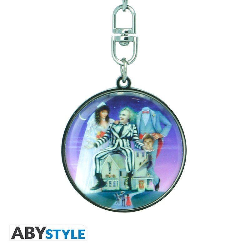 BEETLEJUICE - Keychain "Beetlejuice and Maitland couple" - Inspire Newquay